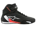 Alpinestars Sektor Motorradschuhe Herren (schwarz/weiß/rot) Gr: 11,5=(45)