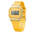 ICE-WATCH - Ice Digit Retro Light Pineapple - Orange Damenuhr mit Plastikarmband - 022053 (Small)