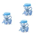 Qomcsrl 150Pcs/Lot Babyflasche Pralinenschachtel Partybedarf Babyflasche Hochzeit Gefälligkeiten und Geschenken Box Baby Shower Taufe Dekoration (Hellblau) 9 x 4cm