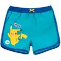 POKÉMON Badeshorts Pokemon Jungen Badeshort mit Pikachu Creeper Design schwarz 116