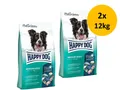 Happy Dog Supreme Fit & Vital Medium Adult | 2x 12kg Sparpack