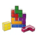 Goods+Gadgets LED Schreibtischlampe GOODS+GADGETS LED Tetris Block Lampe – Retro Deko & Stimmungslicht, Retro Deko Tisch-Leuchte