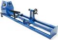 Wiltec Drechselbank 350 W mit verstellbarem Reitbock, Drechselmaschine mit Planscheibe u. Sicherheitsschalter, Drehbank für Holz bis 1000 mm Länge