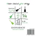 Hannabach 890MT-3/4 - medium - Nylonsaiten für 3/4-Gitarre