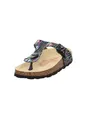 Superfit Mädchen FUSSBETTPANTOFFEL Schwarz 0010