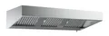 Combisteel Trapez-Wandhaube aus Edelstahl 2400x950x400mm