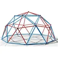 VESKA Klettergerüst Dome Climber Kinder Kletterkuppel Geodome Metall blau|rot Ø 360 cm