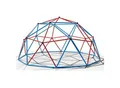 Klettergerüst 360x360x180cm DomeClimber Kinder Kletterkuppel Geodome 12FT - blau/rot