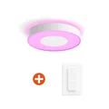 Philips Hue White & Col. Amb. Xamento Deckenleuchte L wh 3400lm & Dimmschalter