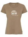 VAUDE Women's Cyclist T-Shirt V, Shirt zum Radfahren, Oat, 44