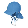Sterntaler® Erstlingsmütze Sterntaler Schirmmütze mit Nackenschutz pure color
