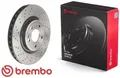 2x Bremsscheibe Brembo 09B80751 2 Bremsscheiben für Mercedes-Benz
