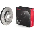 2x Brembo 09.B807.51 Bremsscheibe für MERCEDES BENZ A KLASSE B CLA GLA C117