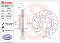 BREMBO 09.B807.51 Brake Disc for MERCEDES-BENZ,MERCEDES-BENZ (BBDC)