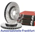 2x BREMBO Bremsscheiben VORNE MERCEDES-BENZ A - B KLASSE W176 W246 CLA GLA C117