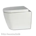 Duravit ME by Starck Compact Tiefspül Wand WC Toilette Spülrandlos inkl. WC Sitz