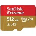 SanDisk micro SDXC Extreme 512GB 190MB/s V30