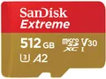 SanDisk micro SDXC Extreme 512GB 190MB/s V30