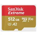 Sandisk 512 GB MicroSDHC UHS-I Klasse 10 SDSQXAV-512G-GN6MA Speicherkarte (stoßsicher, Wasserdicht)