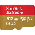 SanDisk Extreme 512 GB microSDXC, Speicherkarte