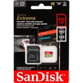 Sandisk Micro SDXC Karte 512GB Extreme UHS-I U3 4K 190 MB/s V30 A2 Class 10