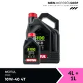 Motul 5100 10W-40 4T JASO MA-2 API SP Motorrad Motoröl 4+1 Liter = 5 Liter