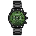 Emporio Armani AR11472 Herrenuhr Chronograph Schwarz Grünes Zifferblatt