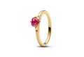 Pandora Fingerring Ring Damen Explosion der Liebe Herz Vergoldet 166574C01 Gr. 58
