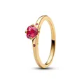 Pandora Ring Damen Explosion der Liebe Herz Vergoldet 166574C01 Gr. 58