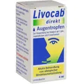 LIVOCAB direkt Augentropfen 4 ml PZN 00676714