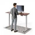 DESKSPACE Schreibtisch Pro Plus Höhenverstellbarer Elektrischer Schreibtisch (Komplettset mit Tischgestell und Tischplatte), mit Memory Funktion und Kollisionsschutz