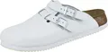 Birkenstock Kay SL Pantolette weiß schmale Weite Gr. 39