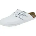 Birkenstock Professional Kay SL Pantolette weiß schmale Weite Sandale weiß 39 EU