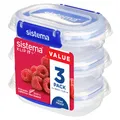 1-32x Sistema Frischhaltedose KLIP IT PLUS, 180 ml, blau, 3er Set BIS 46% RABATT