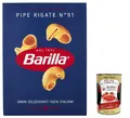20x Pasta Pipe Rigate Nr. 91, 100% italienisch Nudeln 500 g pack + Italian Gourmet polpa 400g
