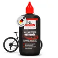 BIKE-CARE Allwetter-Kettenöl, 100 ml Flasche Fahrradkettenöl, verringert Reibung