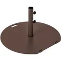 Costway Sonnenschirmständer 23 kg Schirmständer mit Rollen und Griff