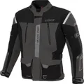 Büse Grado Pro wasserdichte Motorrad Textiljacke, schwarz-grau, Größe 28 für Männer
