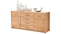 Massivart® Sideboard FENJA 163 cm / Massivholz Kernbuche geölt, 2 Türen / 4 Schubladen / 2 Einlegeböden