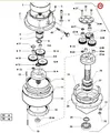 Originaler Epiczyklischer Reduzierer Active Bohrgerät Modelle T143 - T152 022740