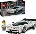 LEGO Speed Champions Bugatti Centodieci Hypersportwagen - LEGO Rennauto zum Bauen und Ausstellen - Fahrer Minifigur zum Sammeln - Geschenk für Jungen und Mädchen ab 9 Jahren und Erwachsene 77240
