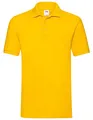 Fruit of the Loom Herren Poloshirt, Gelb (Sunflower Yellow), Small