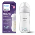 Philips AVENT, Natural Response Babyfläschchen 330 ml mit Durchflussrate 4, Saug
