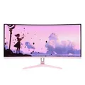 Arozzi TFT Nova curved pink - Flachbildschirm (TFT/LCD) - 86,4 cm