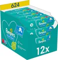 Pampers Fresh Clean Feuchttücher 1 Packungen = 624 Feuchttücher