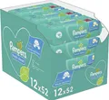 Pampers Fresh Clean Feuchttücher Sensitiv Milder Duft 12er Pack 624 Feuchttücher