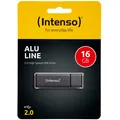Intenso Aluline 16GB USB-Stick anthrazit Speicherstick USB 2.0 NEU