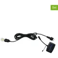 lumisky 2er-Set: Outdoor-Kabel in Schwarz