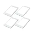 kalb Material für Möbel LED Unterbauleuchte 6Watt SET Sensor Küchenleuchte Einbauspot Einbaustrahler, Setgröße:4er SET, Lichtfarbe:neutralweiß, Auswahl:mit Sensor