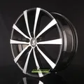 4x itWheels Alice gloss black polished 7x17 ET35 - LK5/100 ML57.1 Felge Alu